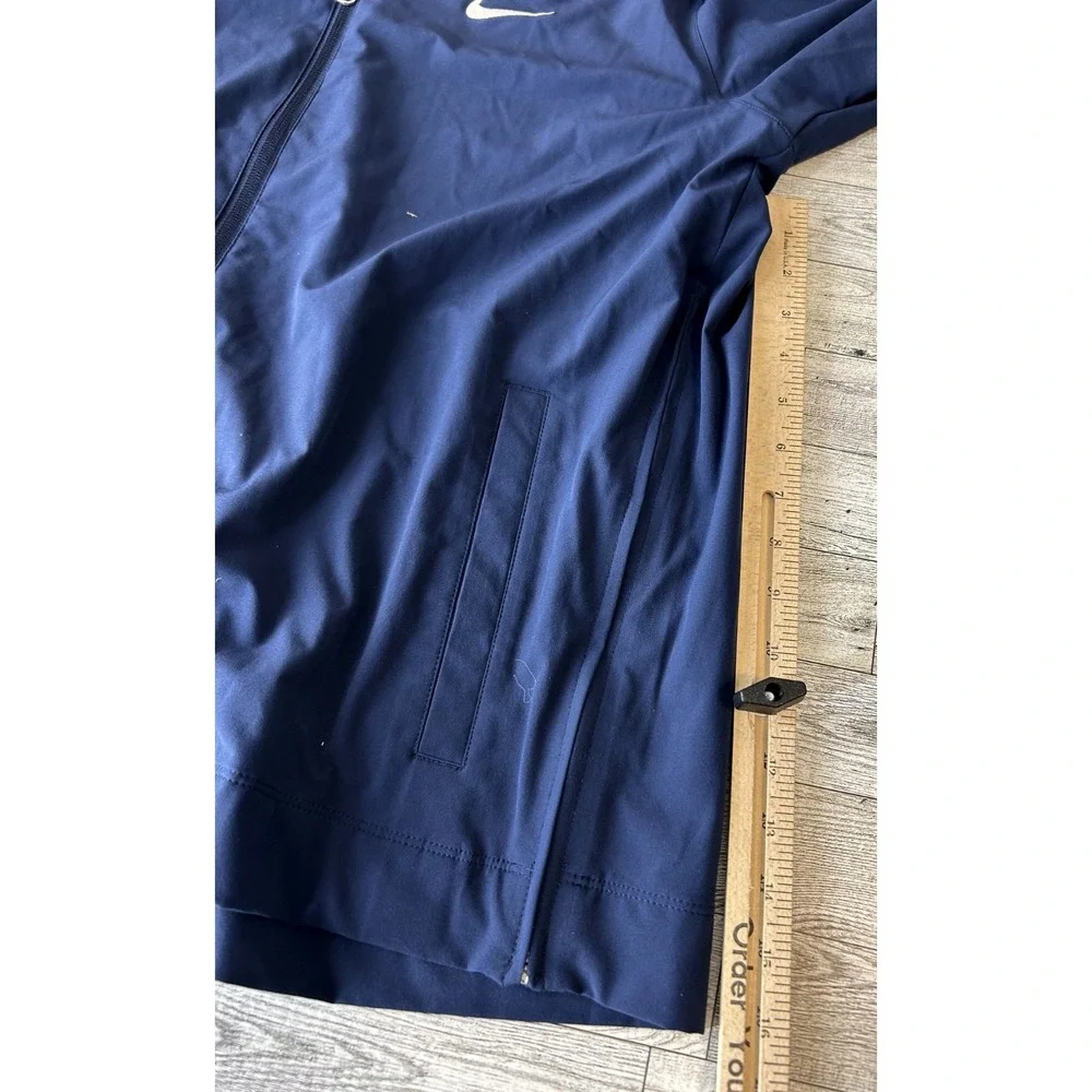 Nike Penn State Football Sidelines Full-Zip Jacket Windbreaker Blue Men's LARGE